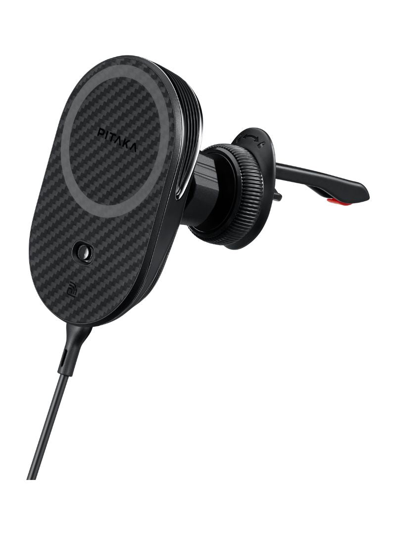 Cargador Inalámbrico de Auto Pitaka MagEZ Car Mount Pro 2 Qi2