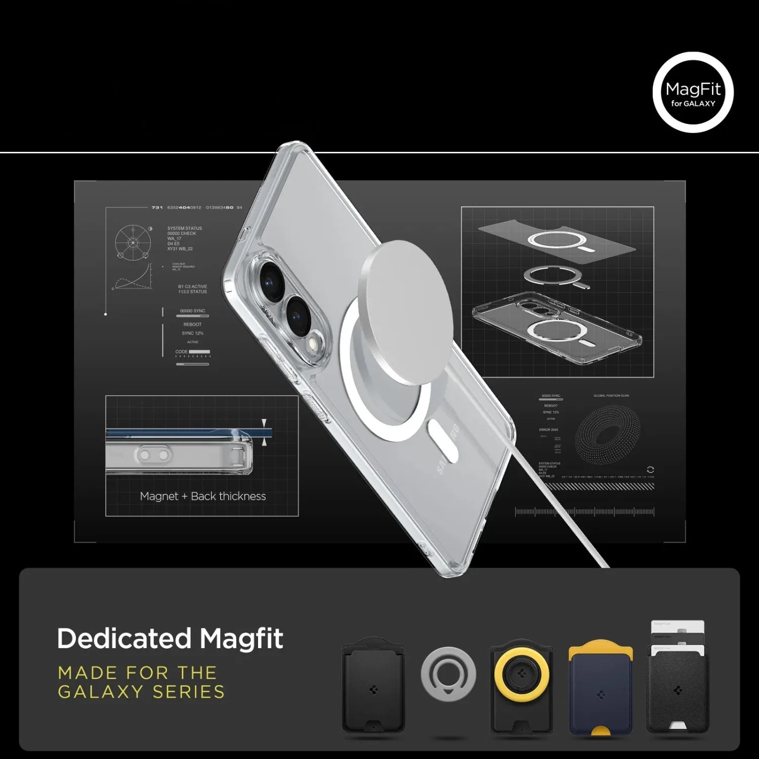 Case Spigen Ultra Hybrid MagFit Galaxy S25 Edge