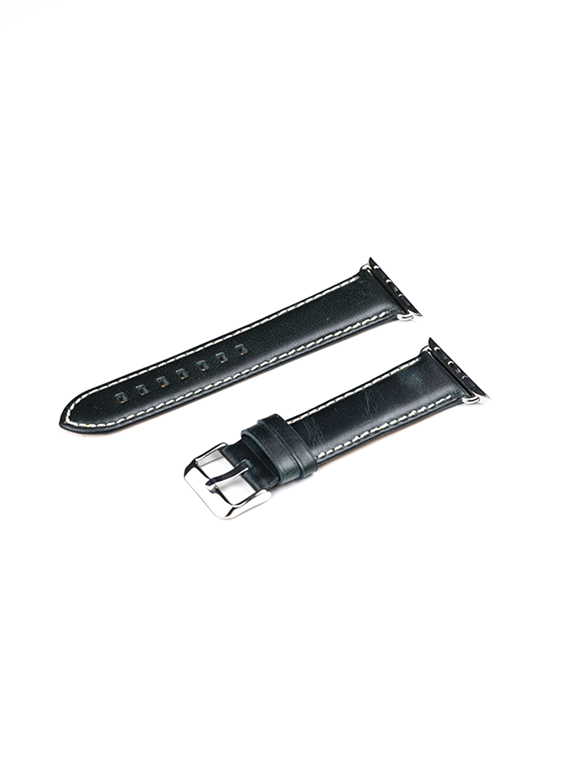 Correa De Cuero Genuino para Apple Watch - Verde Natural