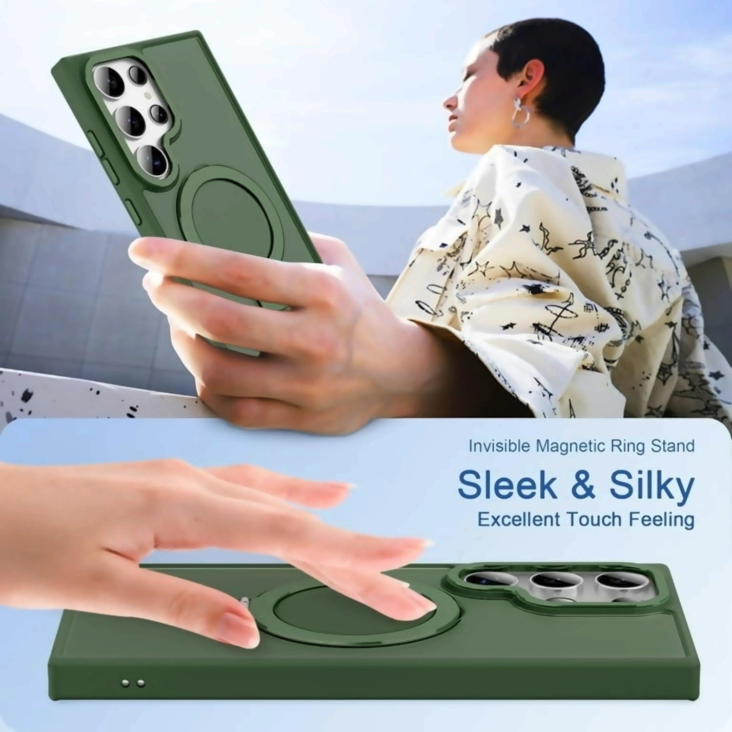 Case Stand Mate Color Pro Samsung Galaxy S24 Ultra