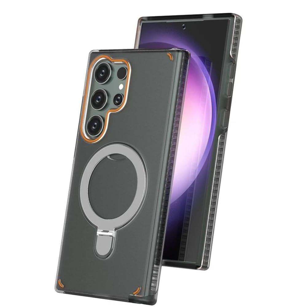 Case Moket Mag-Stand - Galaxy S24 Ultra