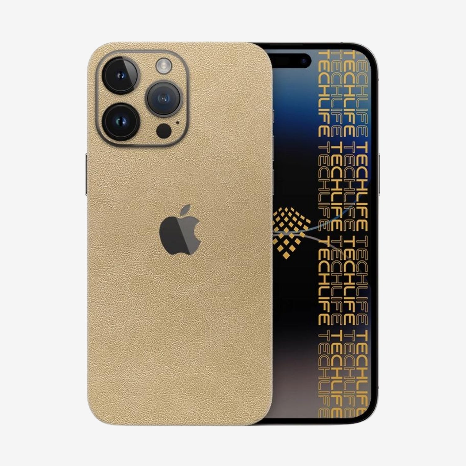 Skin Premium Cuero Esencia Marfil iPhone 14 Pro Max