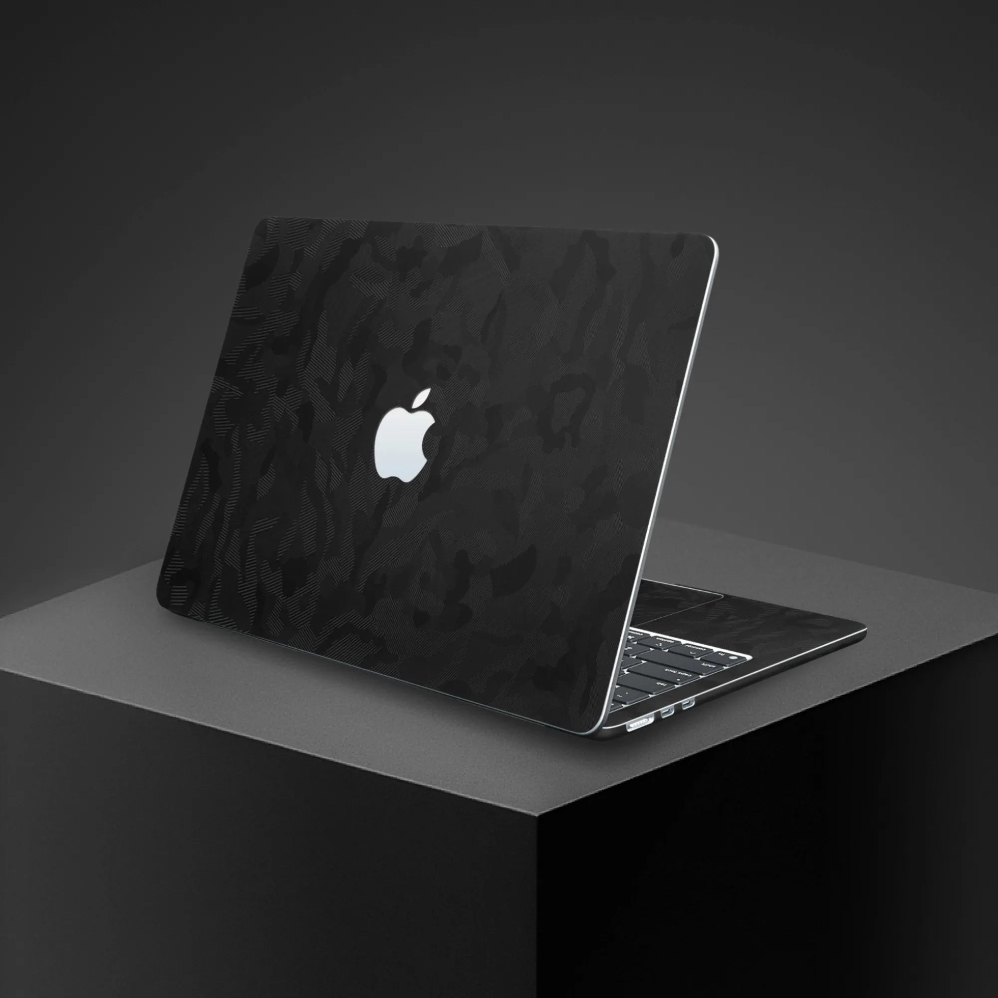 Skin Premium Camuflaje Espectro Negro Macbook Pro