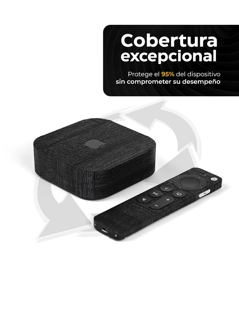 Skin Premium Dragón Nocturno Apple TV 4K - 3G + Control