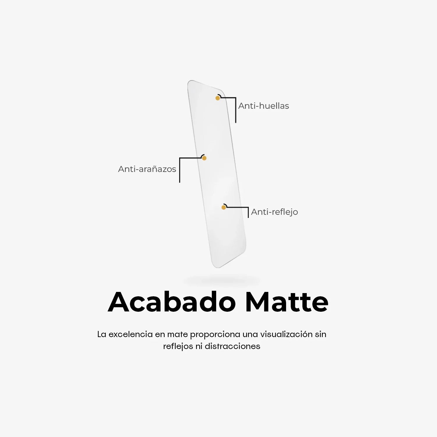 Protector de Pantalla Mate Anti-reflejo - iPhone 14 Pro