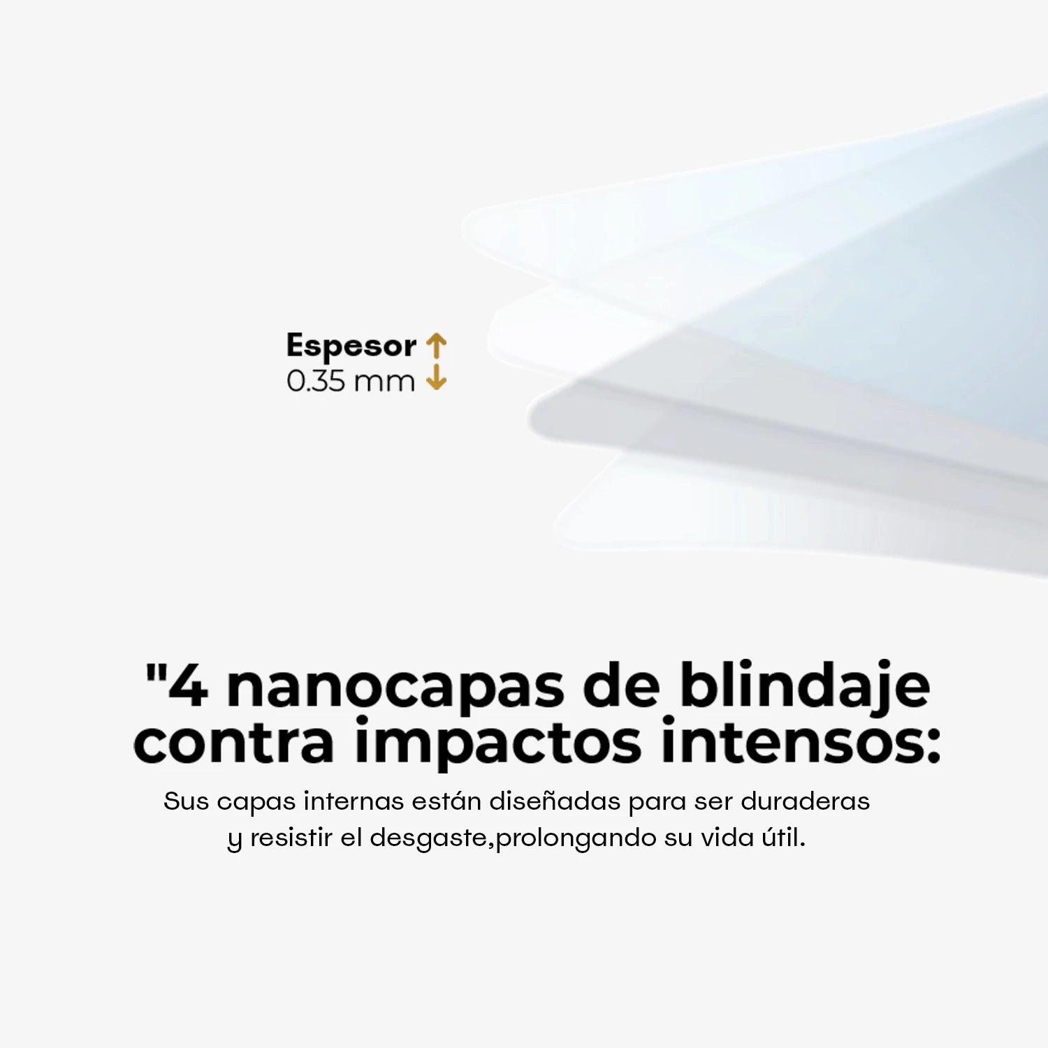 Protector de Pantalla HD Nanotech  iPhone 15 Pro Max