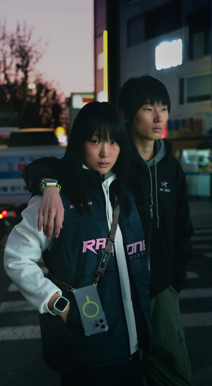 Case + Correa Skinarma GEMINI + ATOM NITEGLOW Apple Watch 42mm ( 2 en 1 )