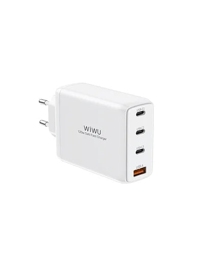 Cargador Rápido 4 Puertos - 120W