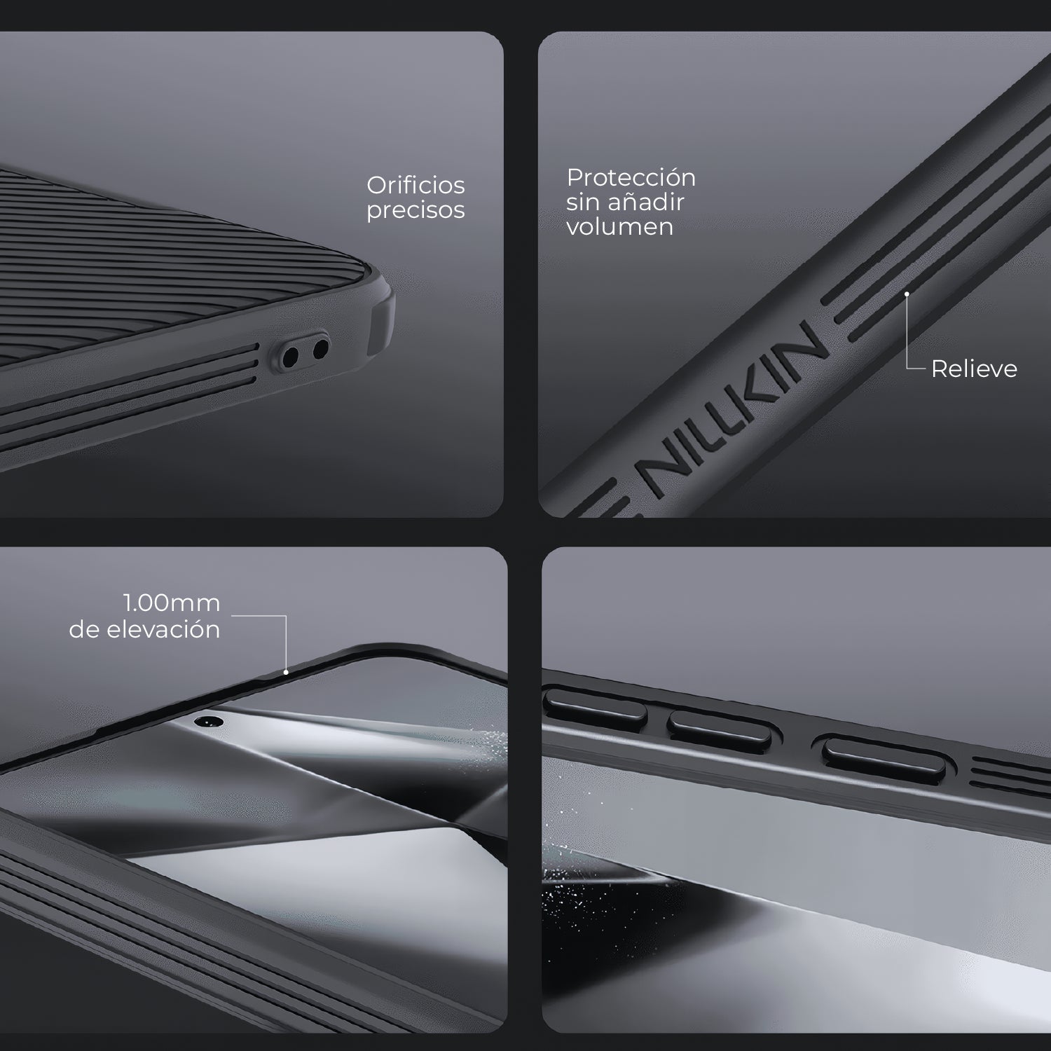 Bi-Pack Nillkin CamShield Pro 360 + Vidrio Templado HD para Samsung Galaxy S25