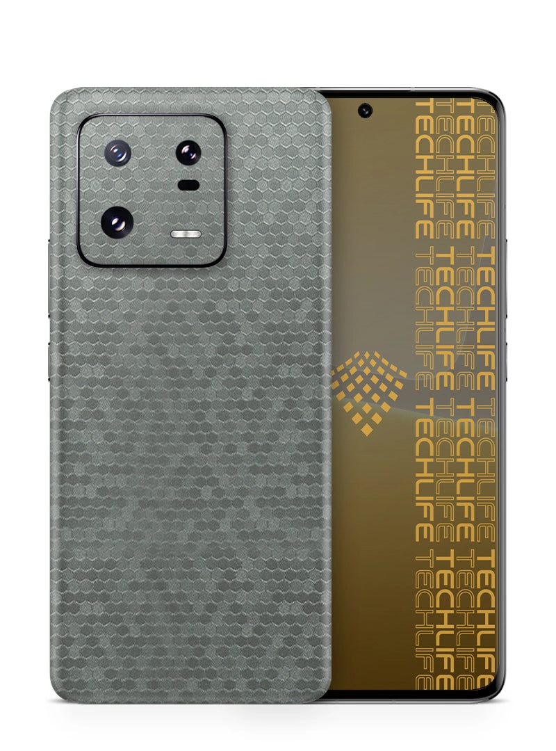 Skin Premium Panal de Abeja Titanium 3D Xiaomi Mi 13