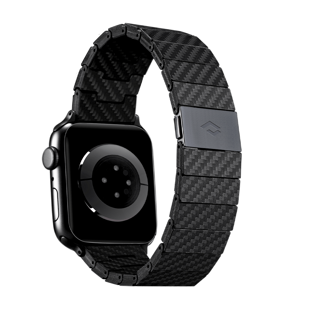 Correa de Fibra de Carbono Genuino para Apple Watch
