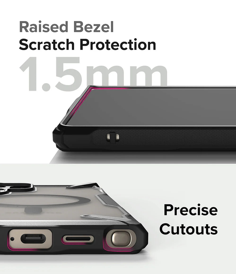 Case Ringke Fusion X Magnetic Galaxy S24 Ultra - MagSafe