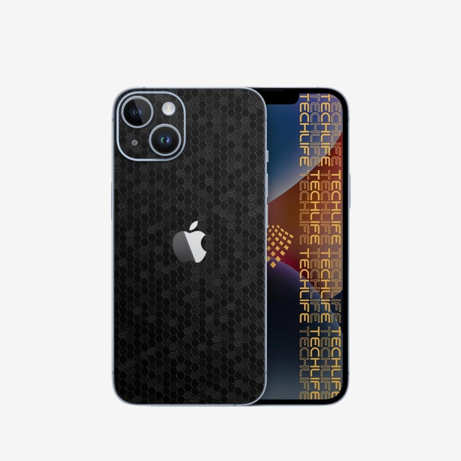 Skin Premium HexaTech Abismo Negro iPhone 15 Plus