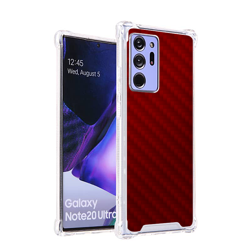 Case Airbag Lensun Carbono Antishock - Samsung Note 20 Ultra