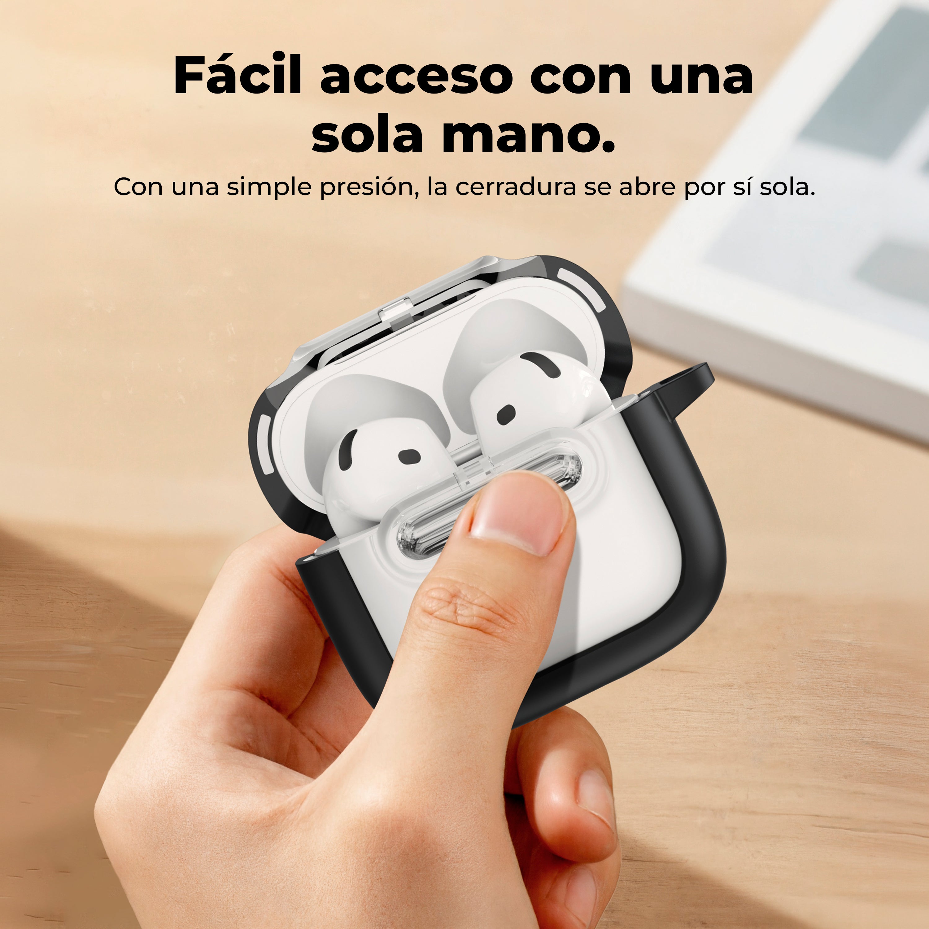 Case Suritch Bumper + Kit de Limpieza - AirPods 4