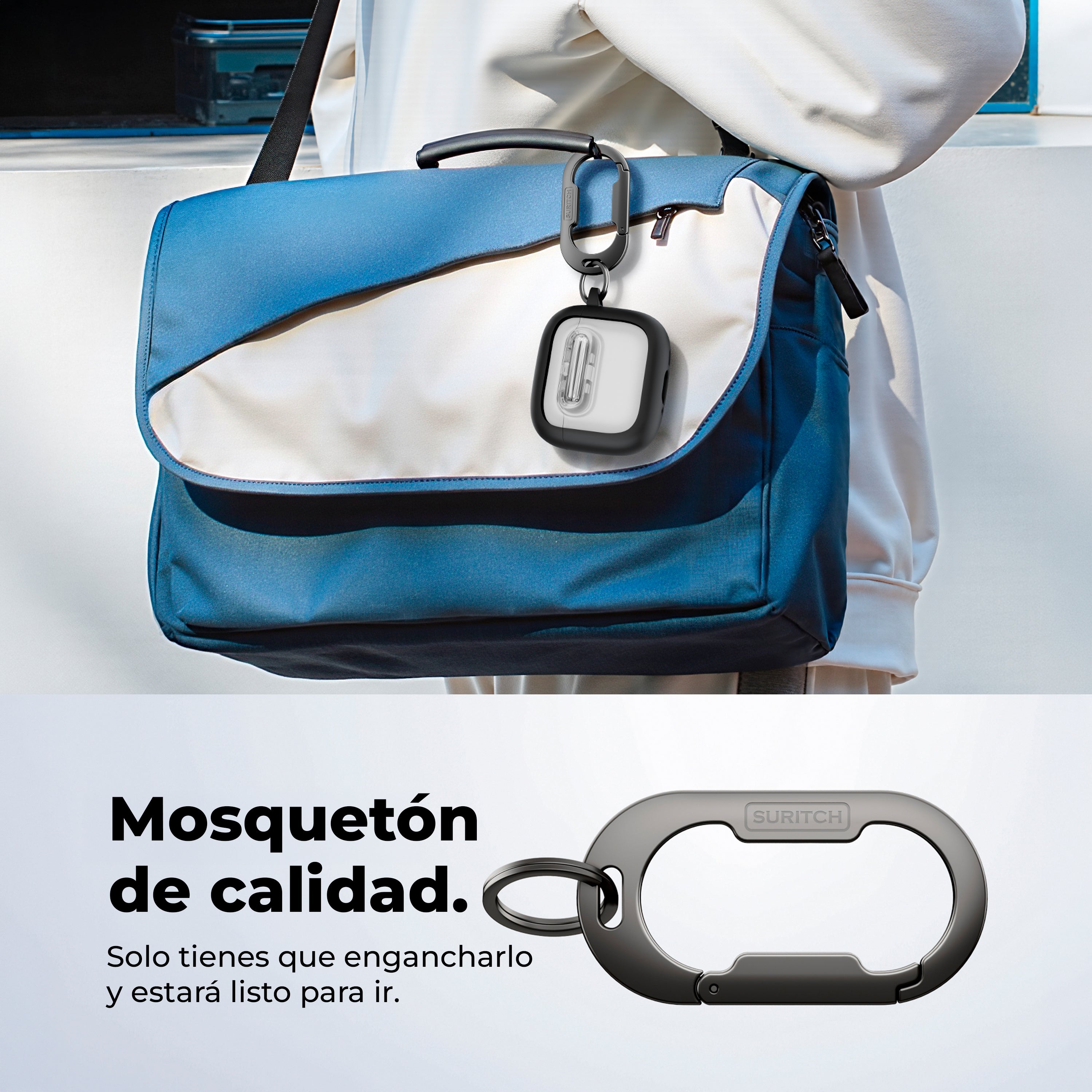 Case Suritch Bumper + Kit de Limpieza - AirPods 4