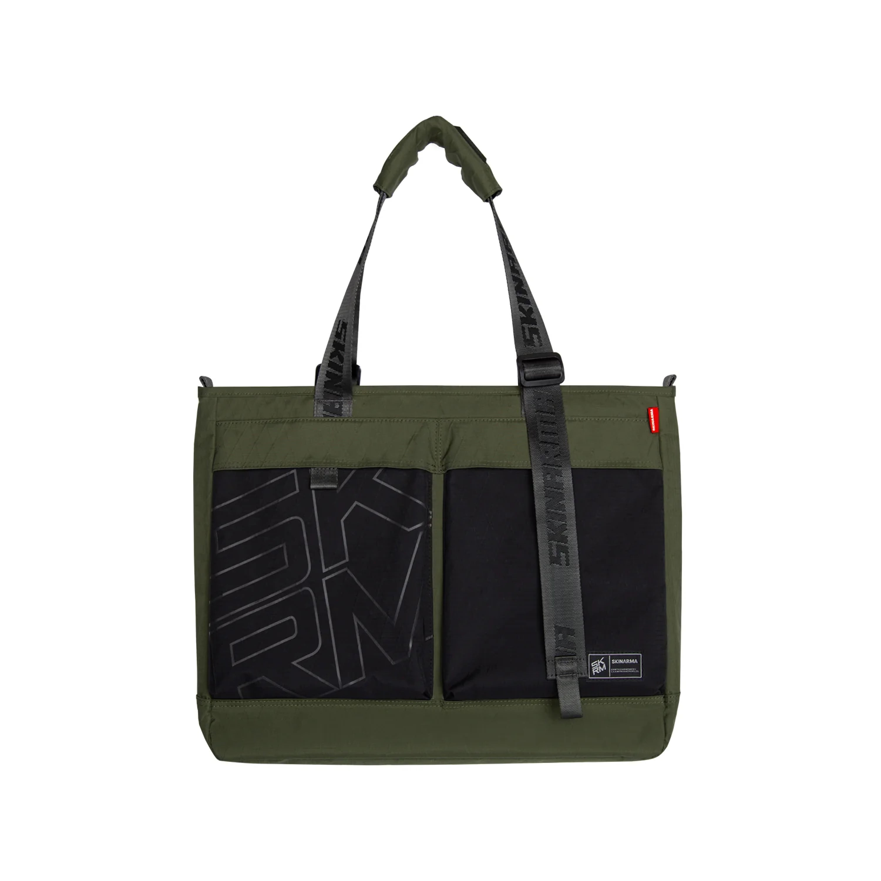 Tote Bag Skinarma Jager - Bolso Urbano Techwear Verde