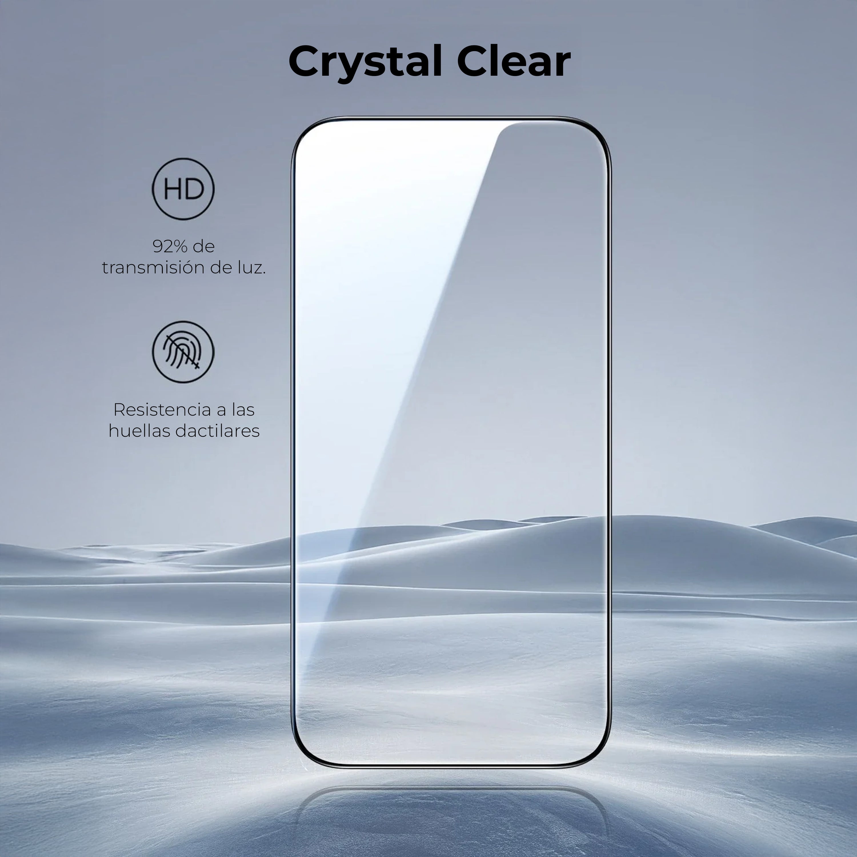 Bipack Classic Hybrid (Camera Control) + Tempered Glass iPhone 17 Pro