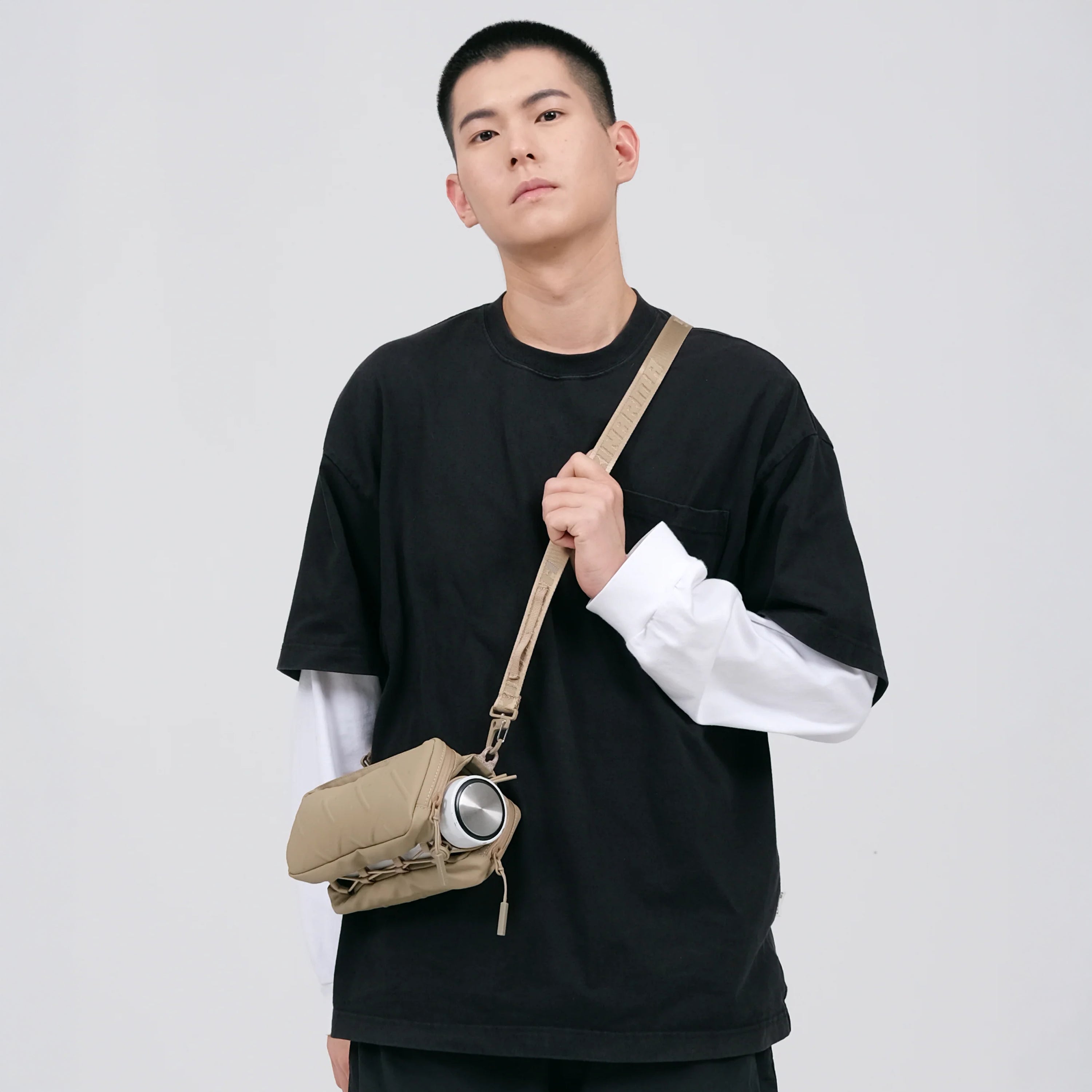 Bottle Sacoche Bag Skinarma Juno - Naranja