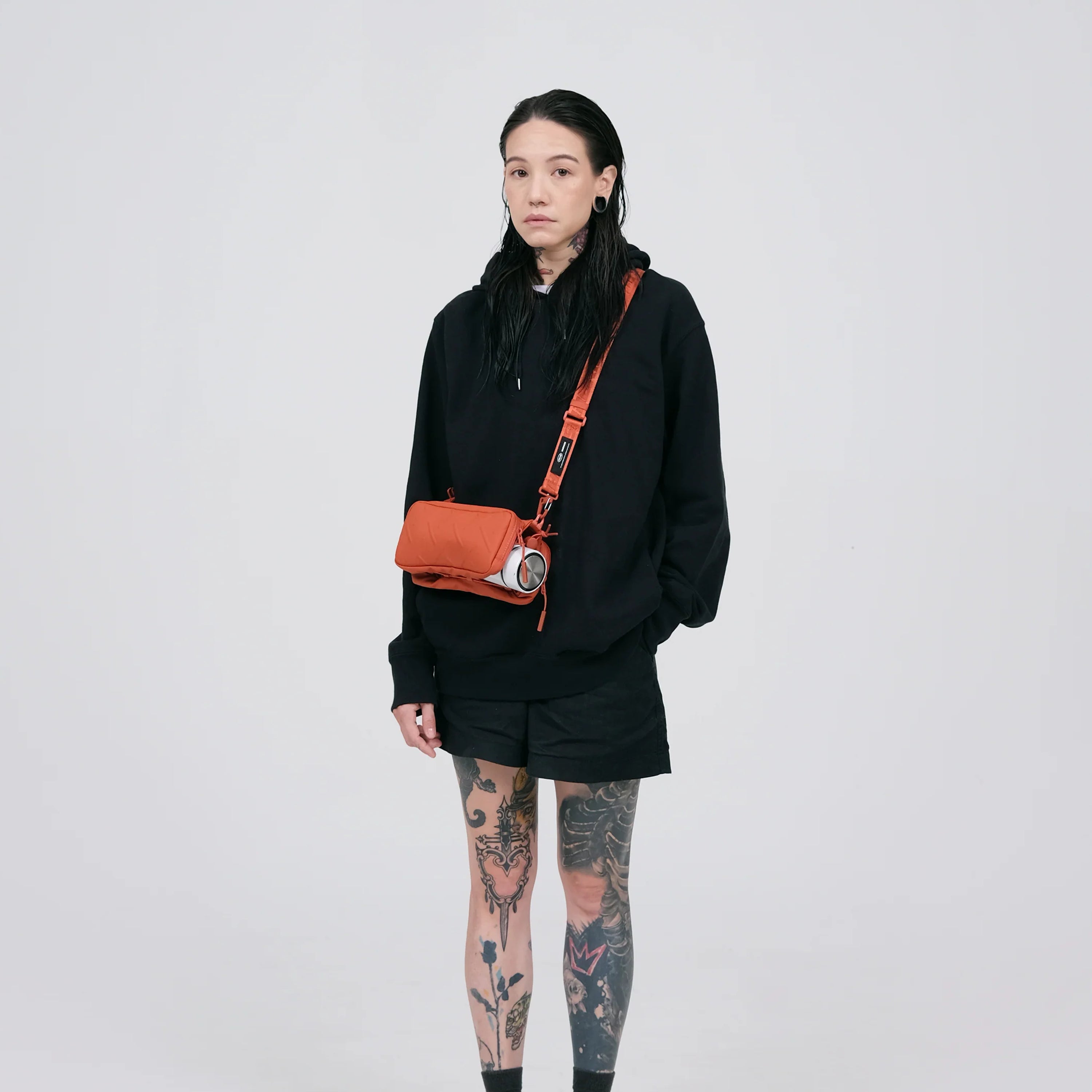 Bottle Sacoche Bag Skinarma Juno - Naranja