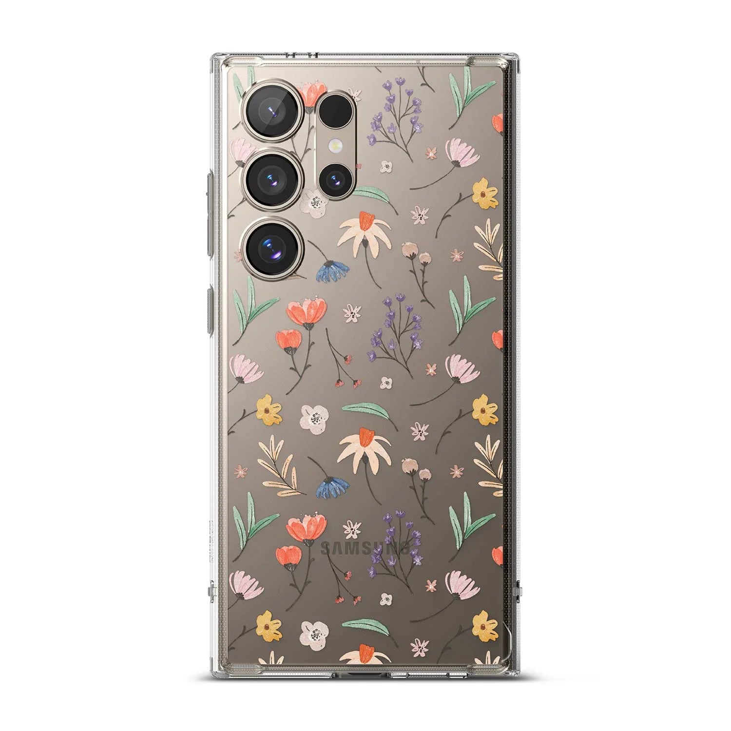 Case Ringke Fusion Design Galaxy S24 Ultra - Dry Flowers
