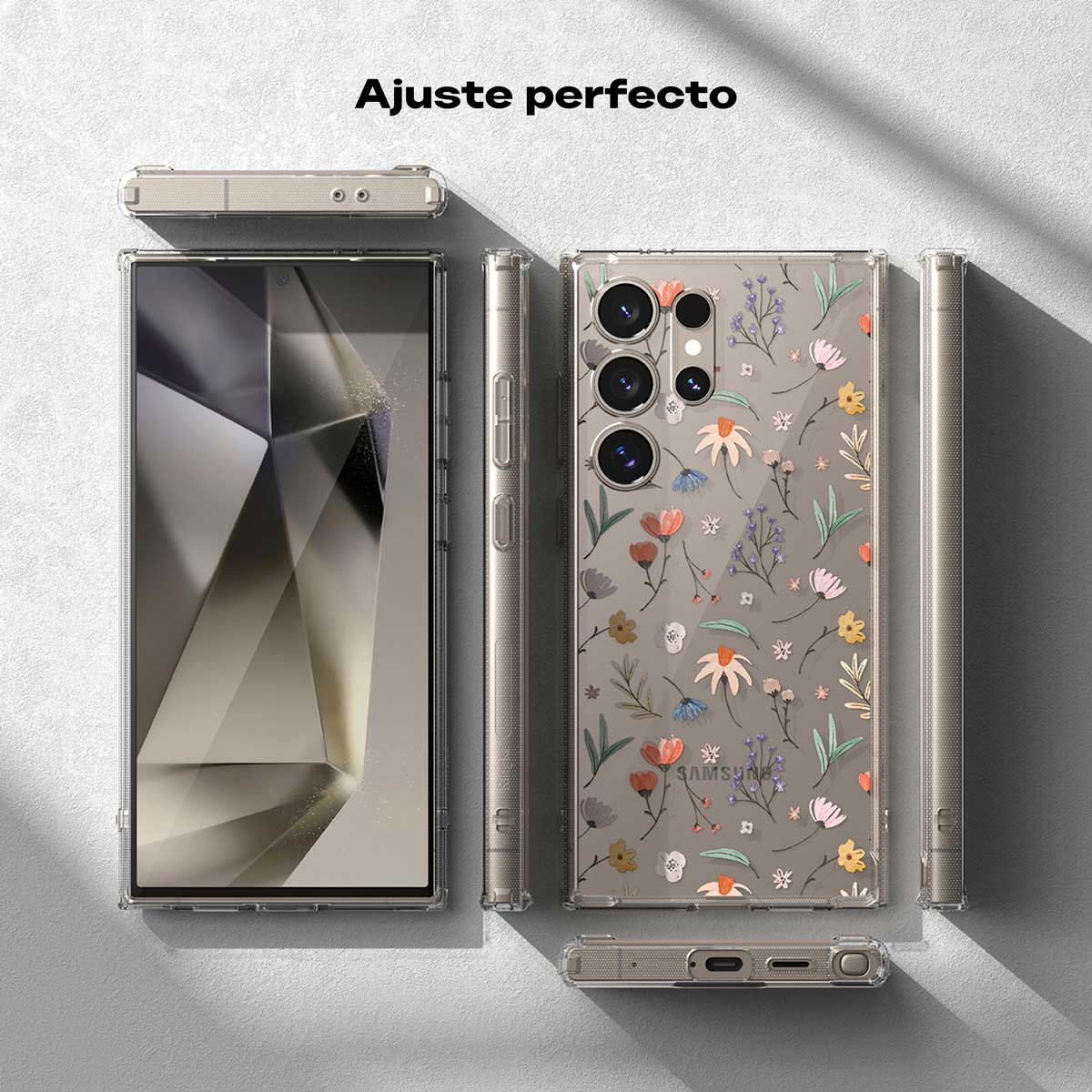 Case Ringke Fusion Design Galaxy S24 Ultra - Dry Flowers