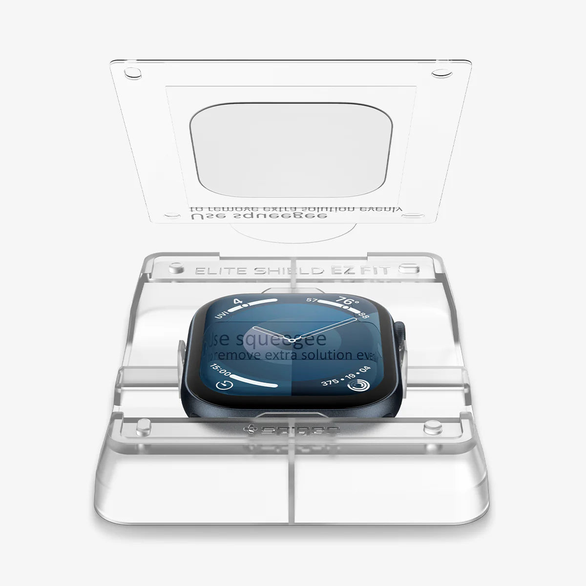 Vidrio Templado Spigen Elite Shield Ez Fit Apple Watch 10 - 46mm