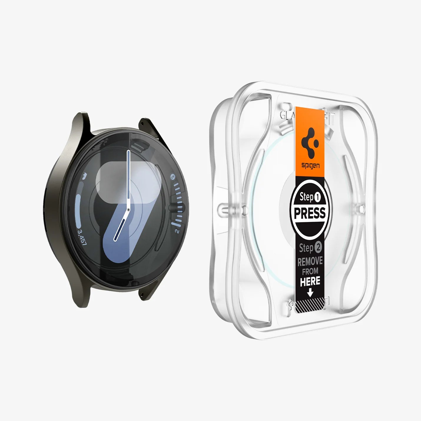 Spigen GLAS.tR EZ Fit Galaxy Watch 7 (44mm) 2 UND