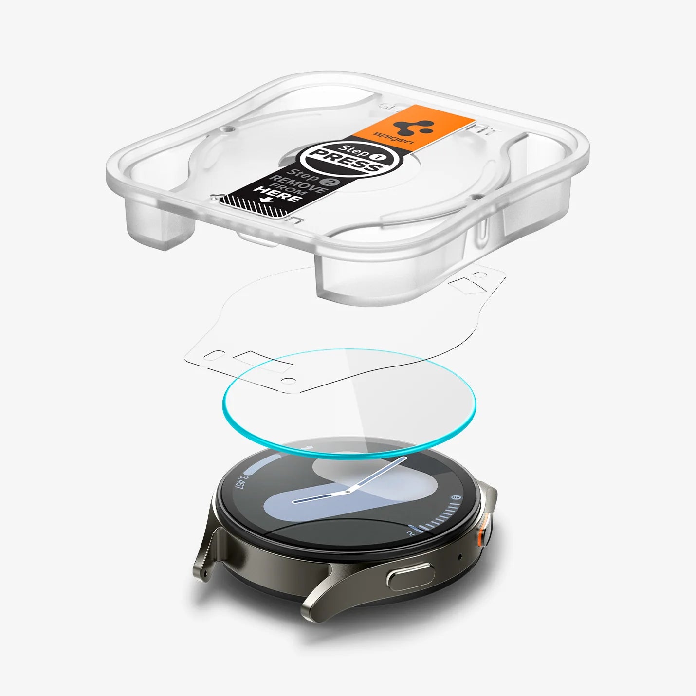 Spigen GLAS.tR EZ Fit Galaxy Watch 7 (44mm) 2 UND