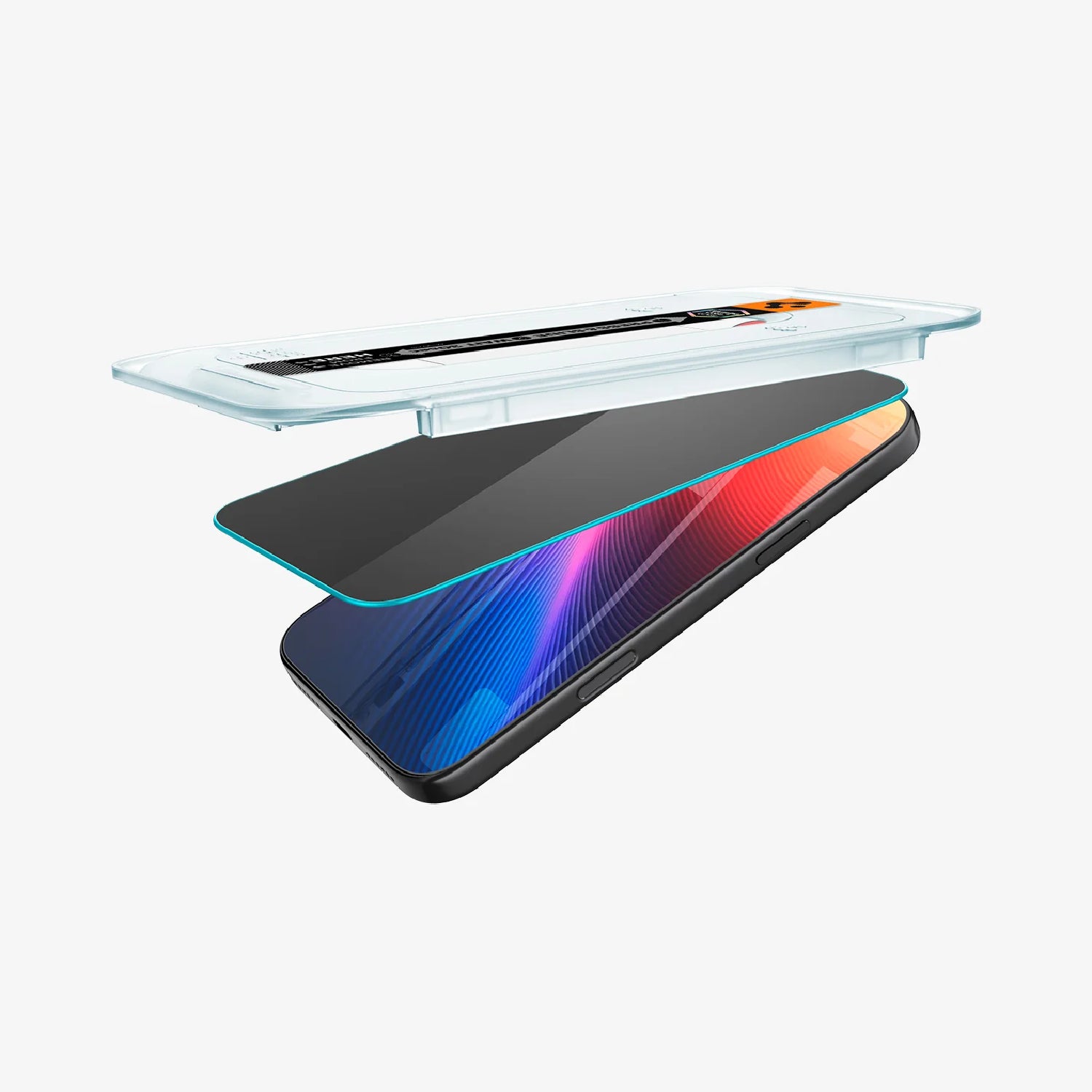 Protector de Pantalla Spigen EZ FIT GLAS.tR Privacy iPhone 17 Pro / 17 / 16 Pro (1 UND)