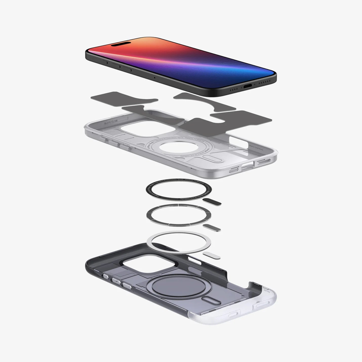 Case Spigen Classic C1 iPhone 16 Pro | Magfit