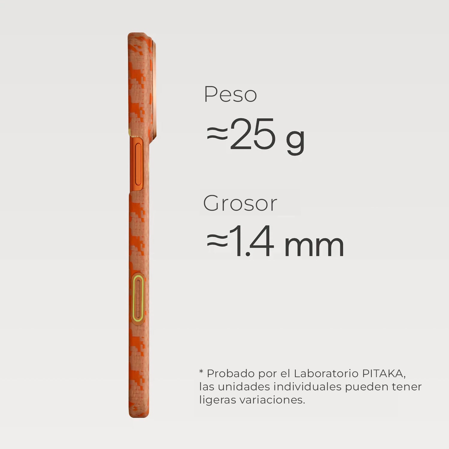 Case Pitaka Aramid Edge para iPhone 17 Pro Max - Happiness Rides (PitaTap™)