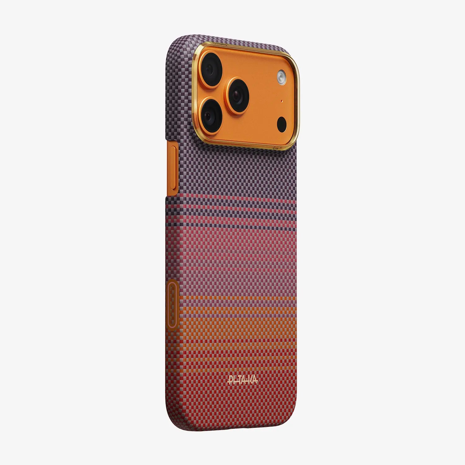Case Pitaka Aramid Edge para iPhone 17 Pro - California Sunset 2.0 Dream 02 (PitaTap™)