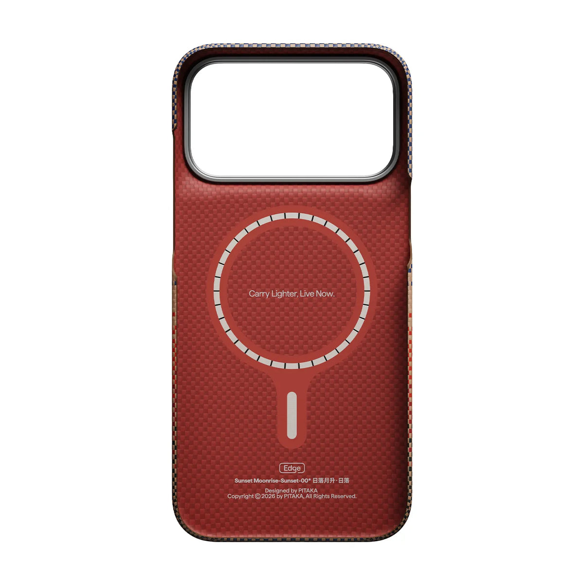 Case PITAKA Aramid Edge - iPhone 18 Pro Max · Moment (PitaTap™)