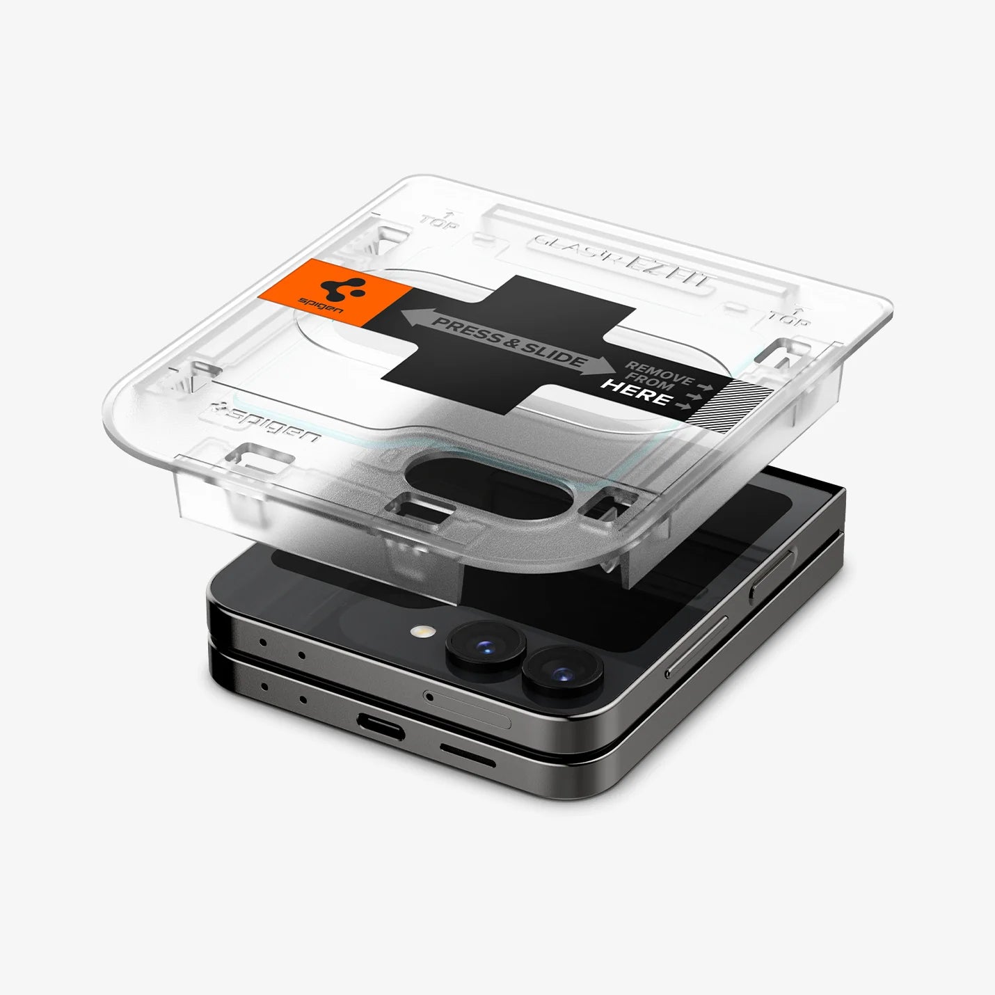 Protector de Pantalla Externa Spigen GLAS.tR EZ Fit - Galaxy Z Flip 6