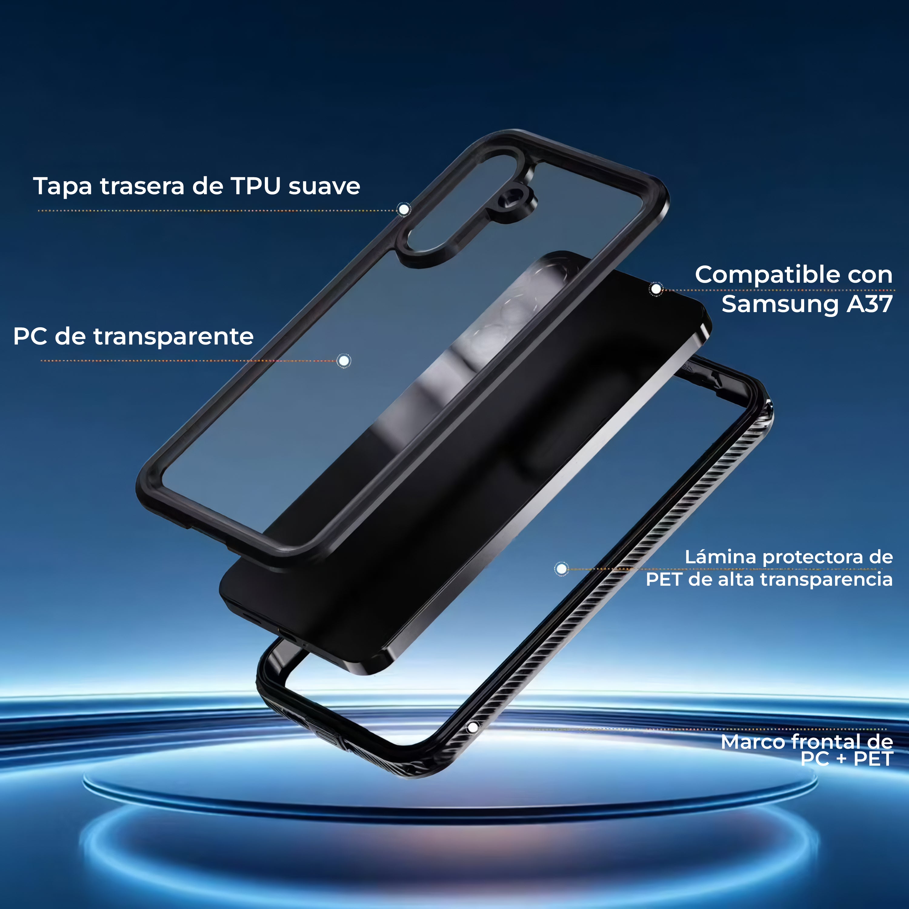 Case Redpepper Acuatico - Galaxy A37 5G