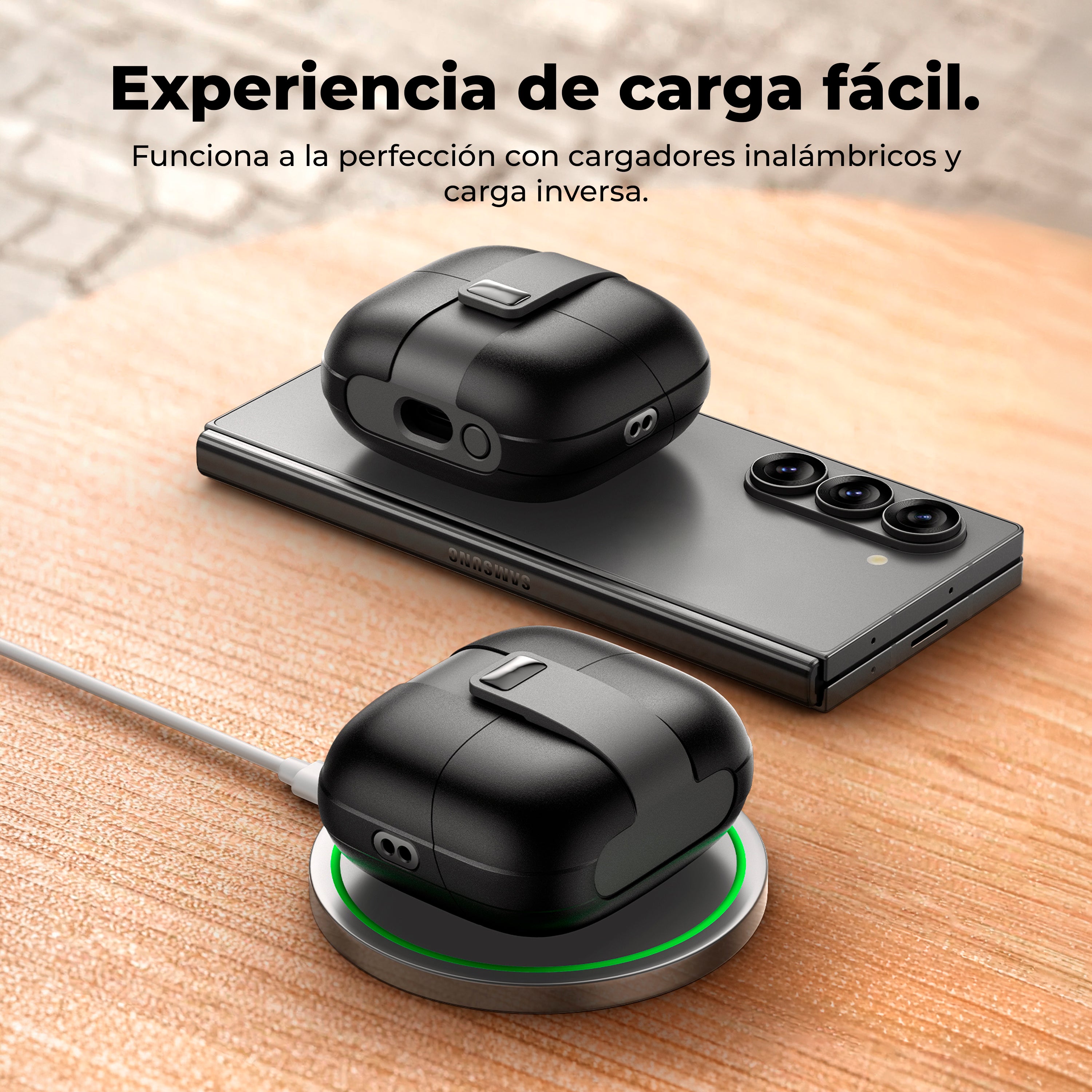 Case Suritch Lanyard + Kit de Limpieza - Galaxy Buds 3