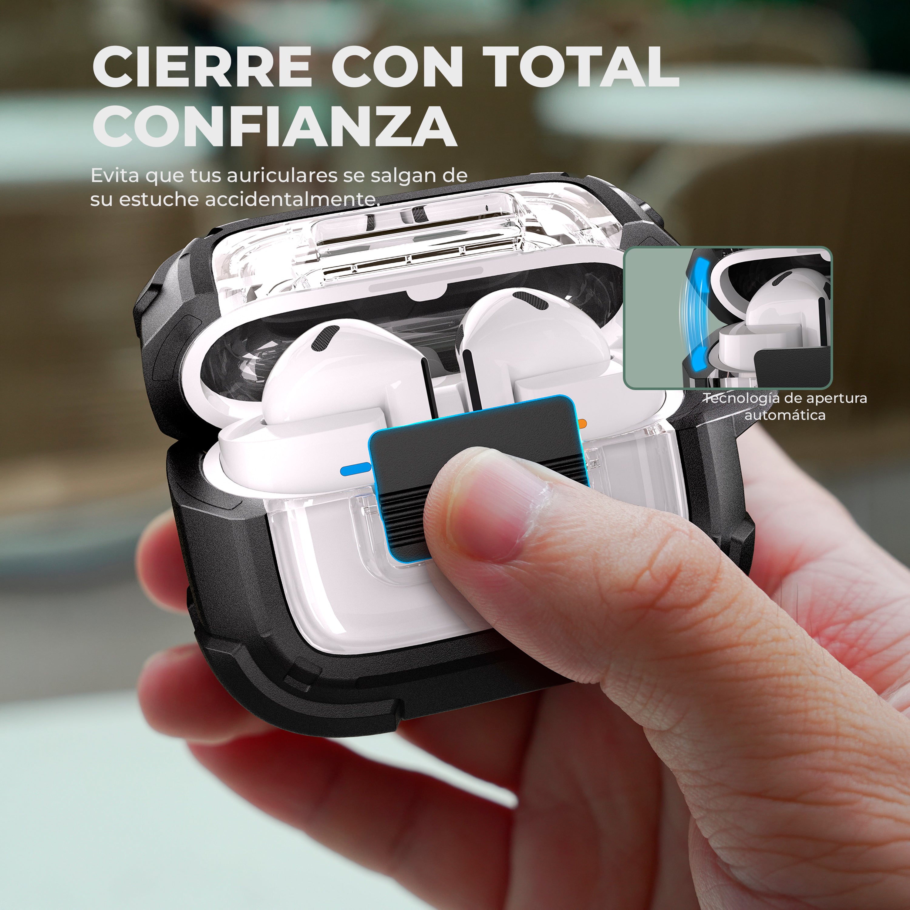 Case Dexnor Rugged Bumper + Kit de Limpieza - Galaxy Buds 3
