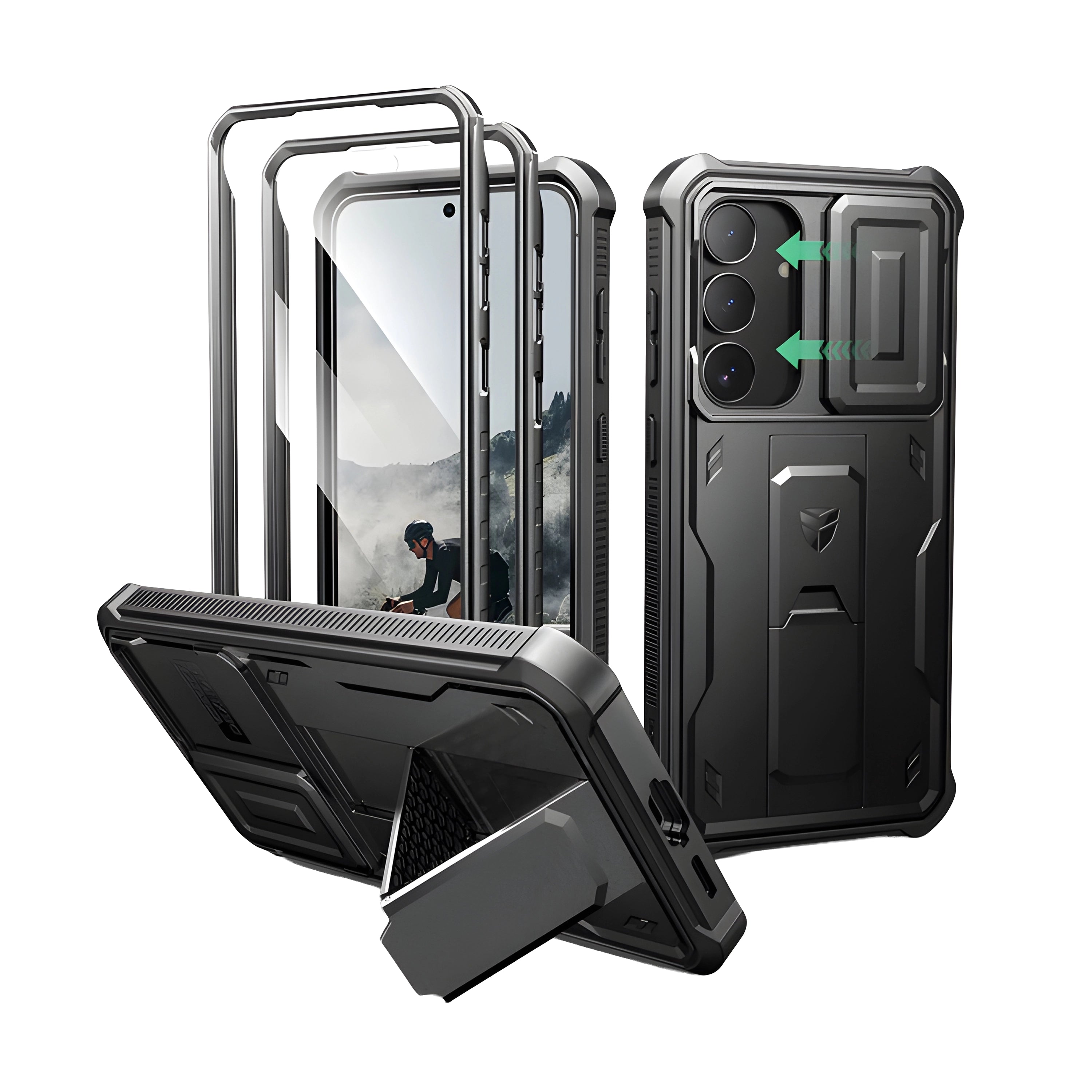 Case Dexnor Armor 360° - Galaxy S25 FE (con Mica)