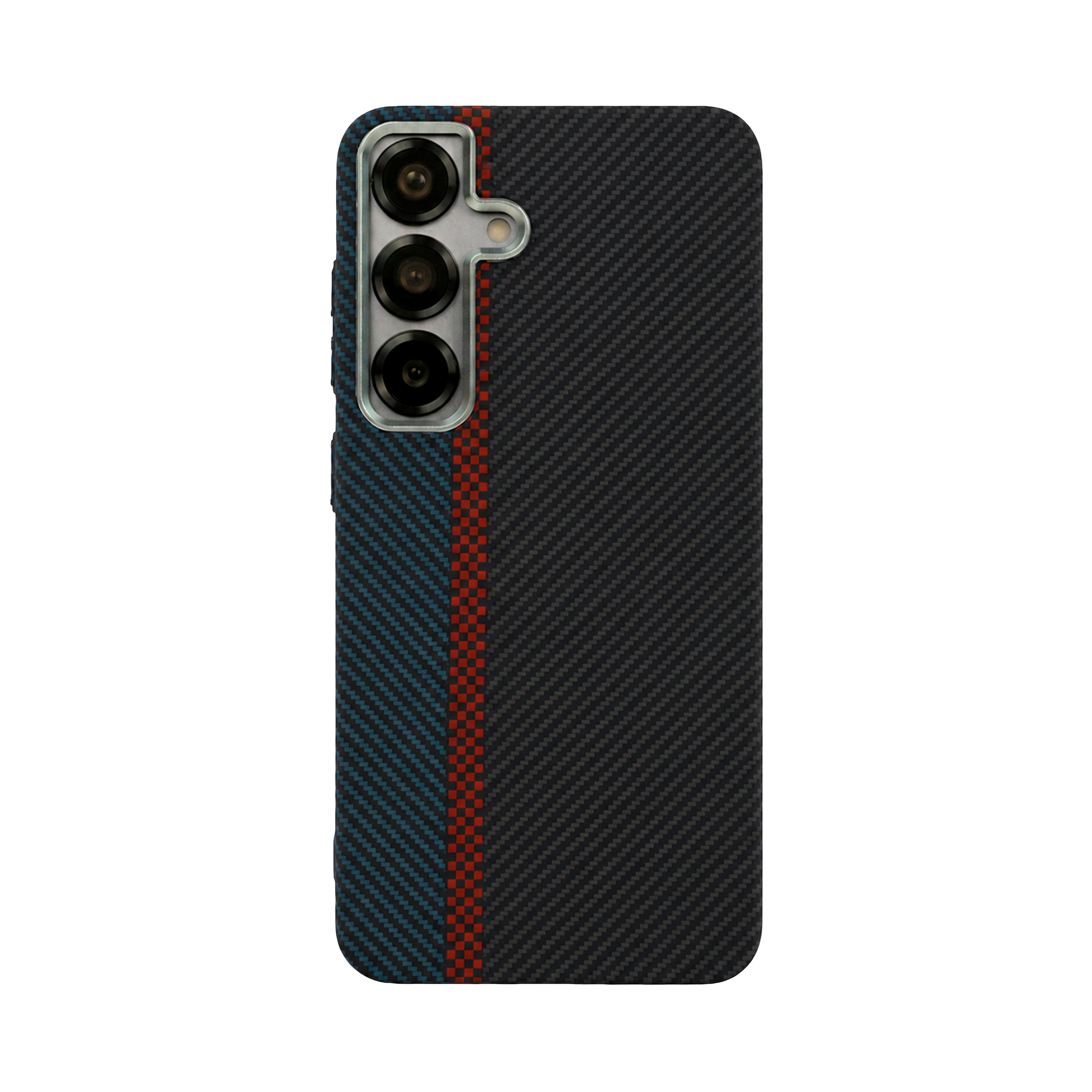 Case Ultra Delgado con Diseño Fibra de Carbono - Galaxy S25 (Negro)