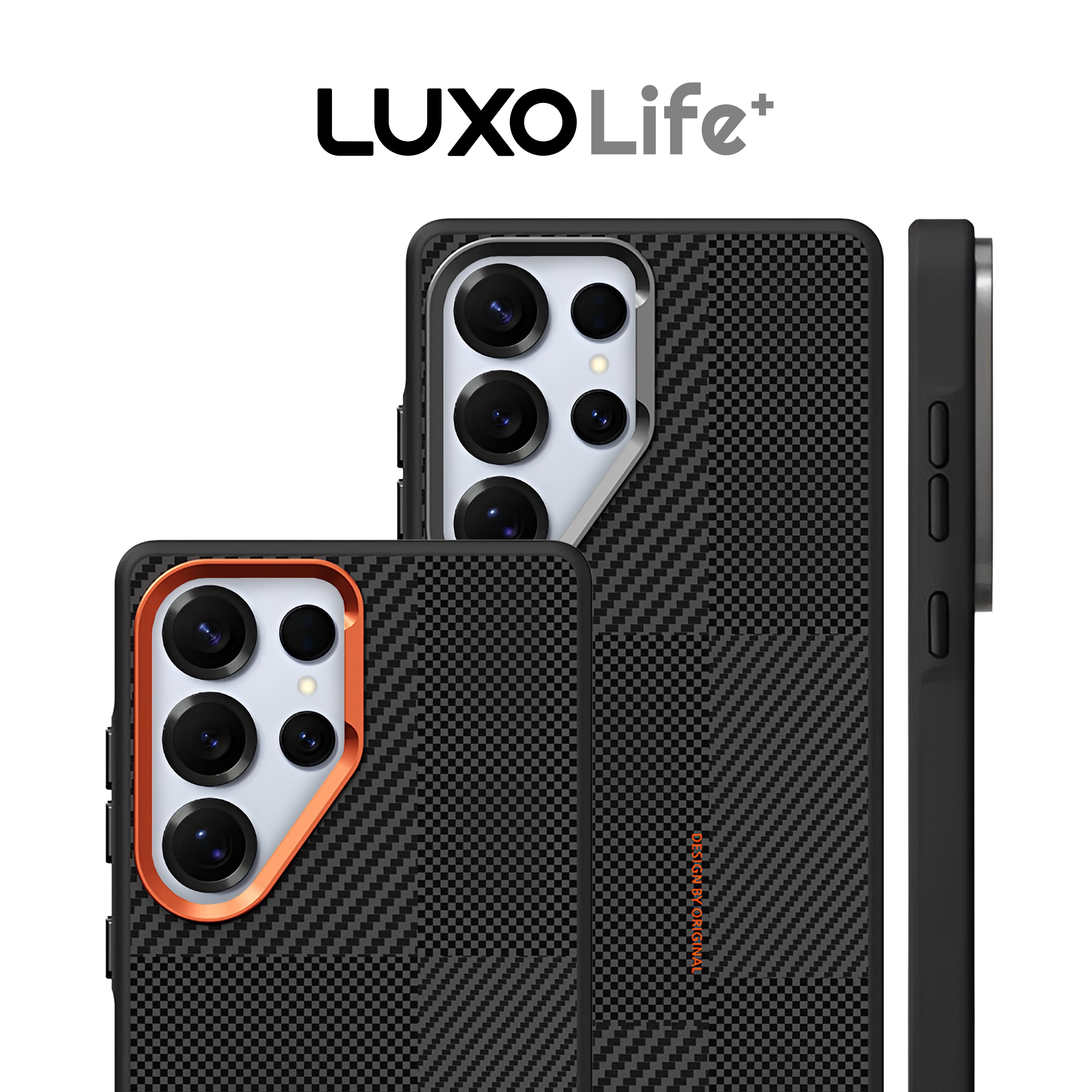 Case con Diseño Fibra de Carbono (MagSafe) - Galaxy S25 Ultra