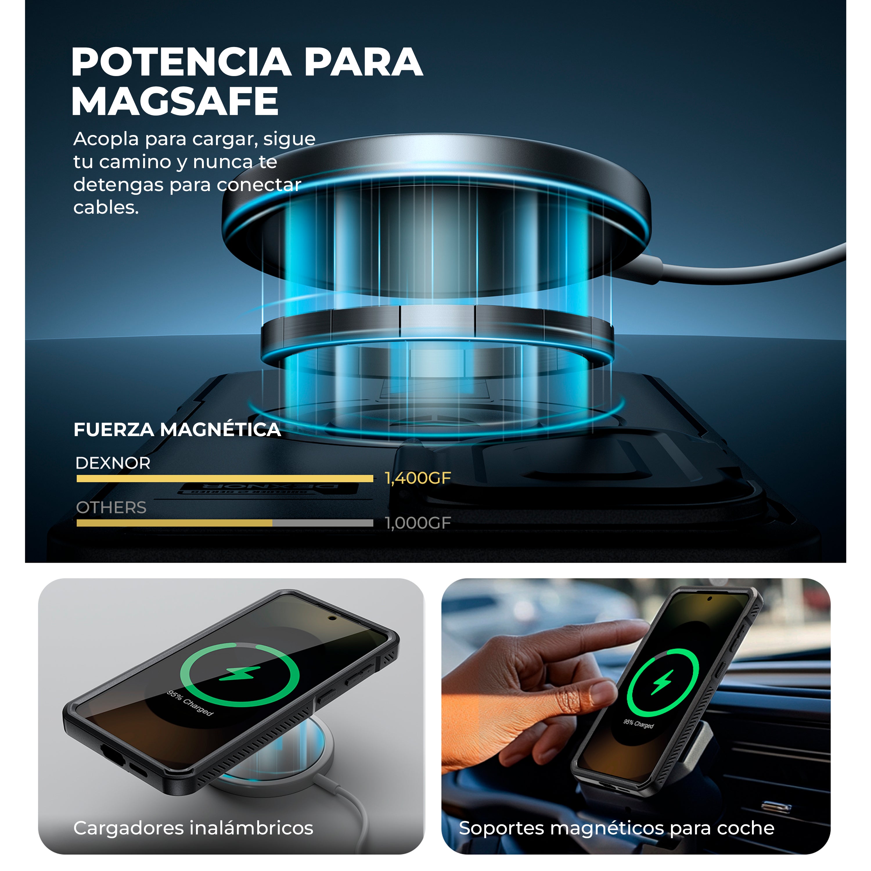 Case Dexnor Armor 360° - Galaxy S26 (con Mica)