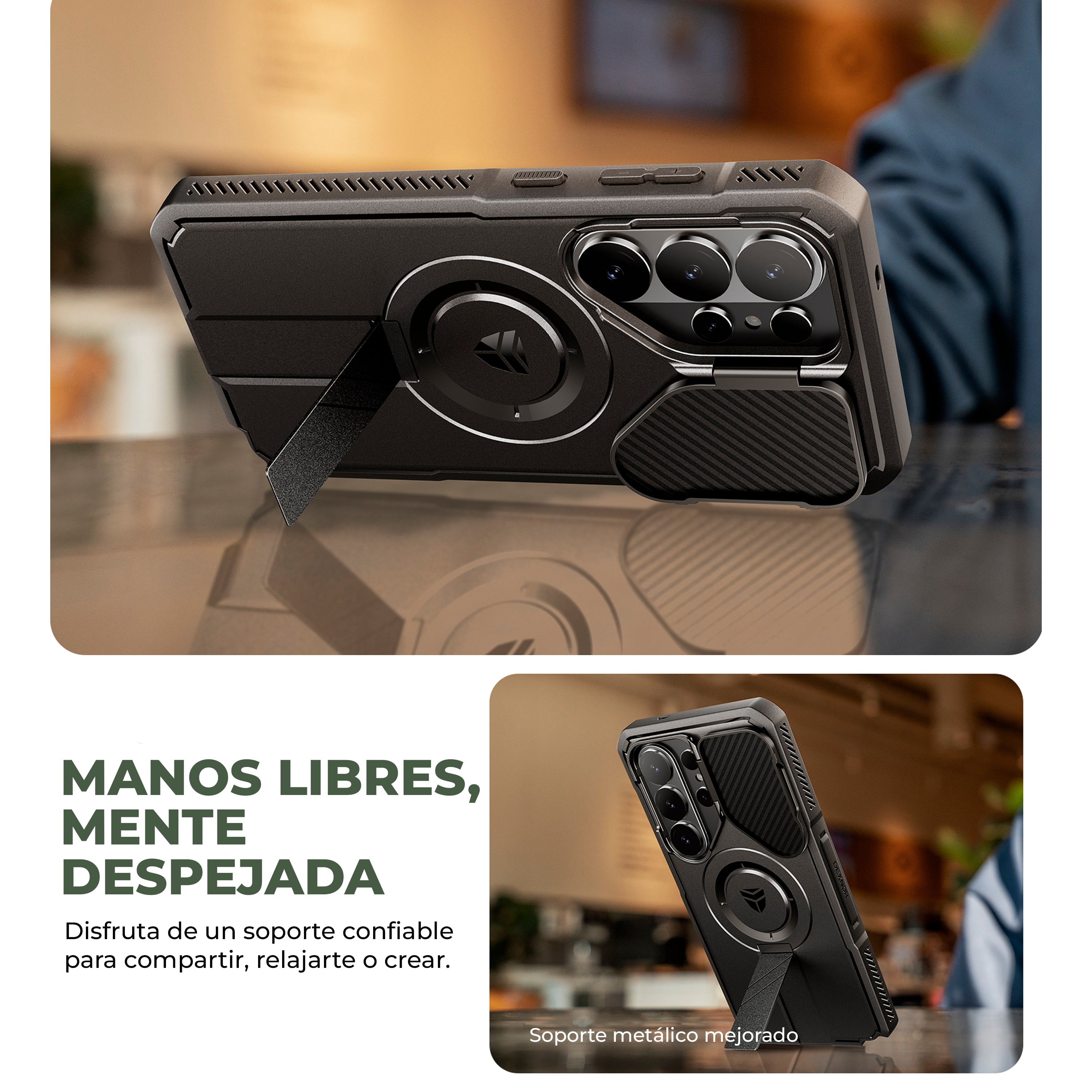 Case Dexnor Armor 360° - Galaxy S26 Ultra (con Mica)