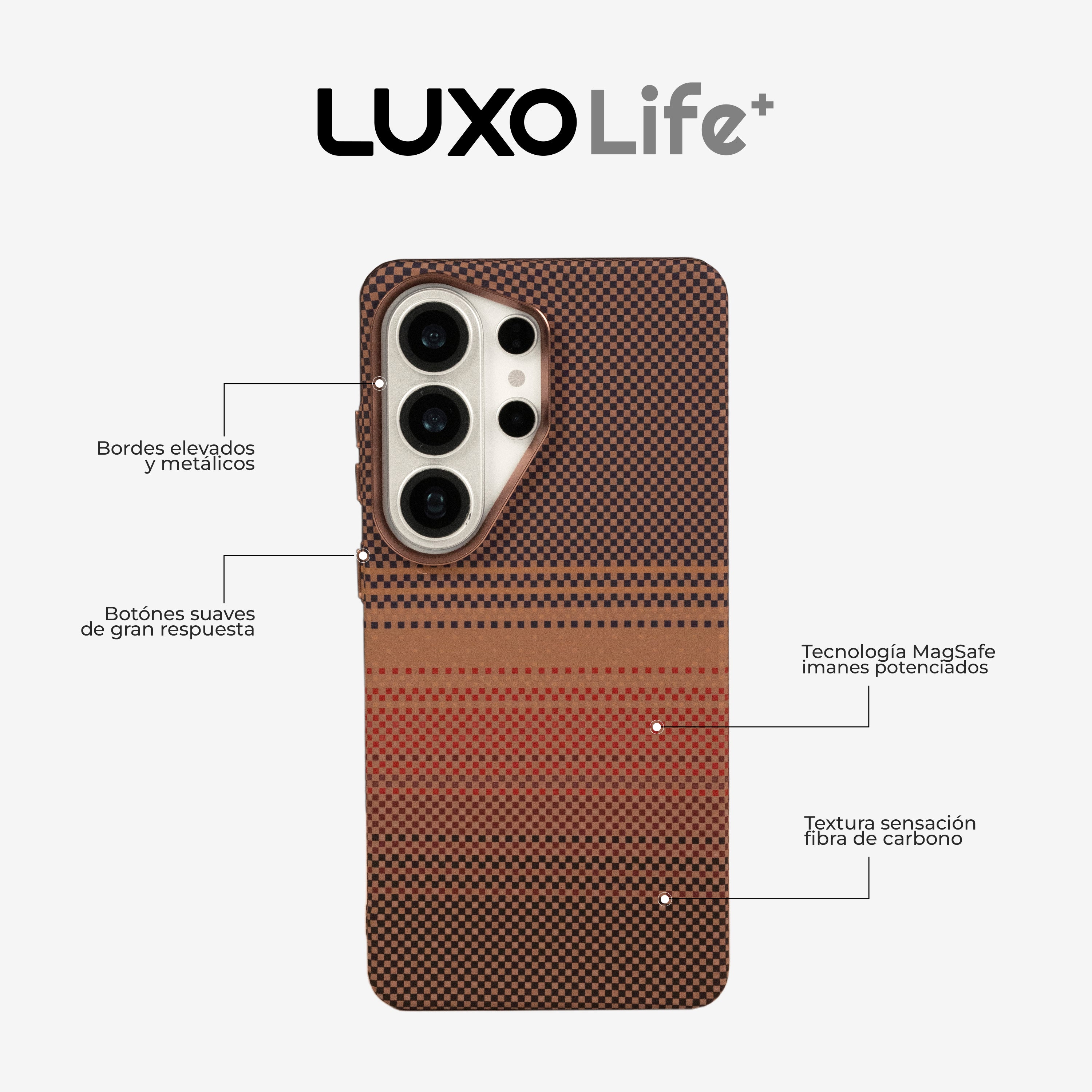 Case Luxo Life - Galaxy S26 Ultra (MagSafe)