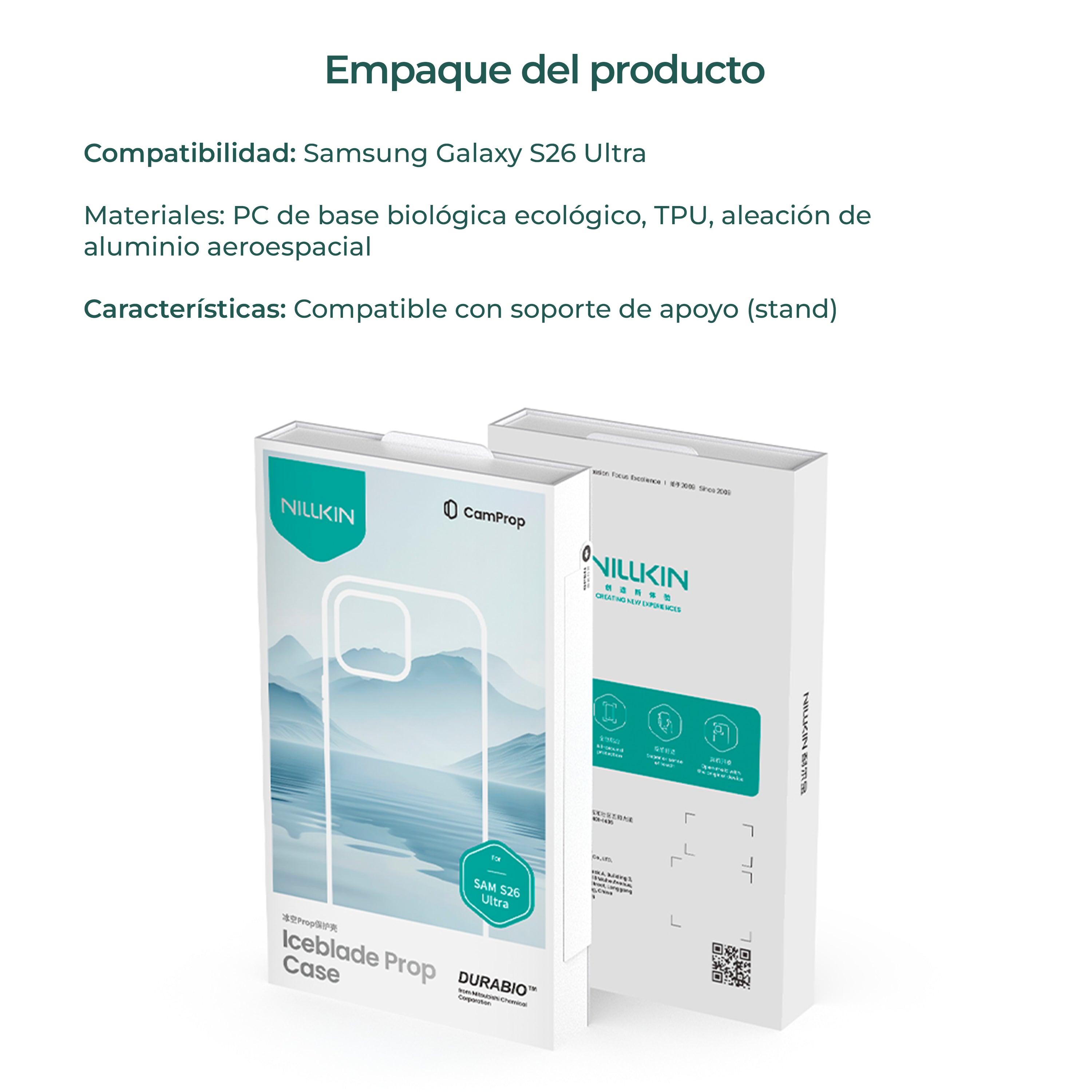 Case Nillkin Iceblade CamProp - Galaxy S26 Ultra (MagSafe)