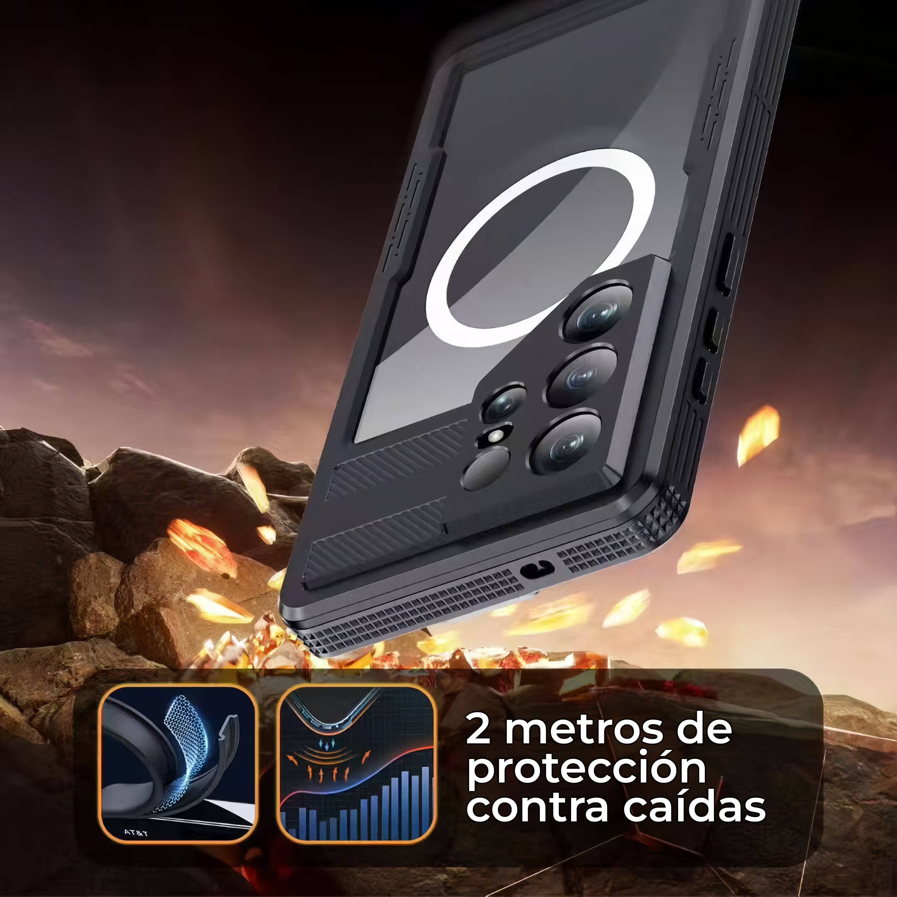 Case Redpepper Acuático IP68 - Galaxy S26 Ultra (con mica)