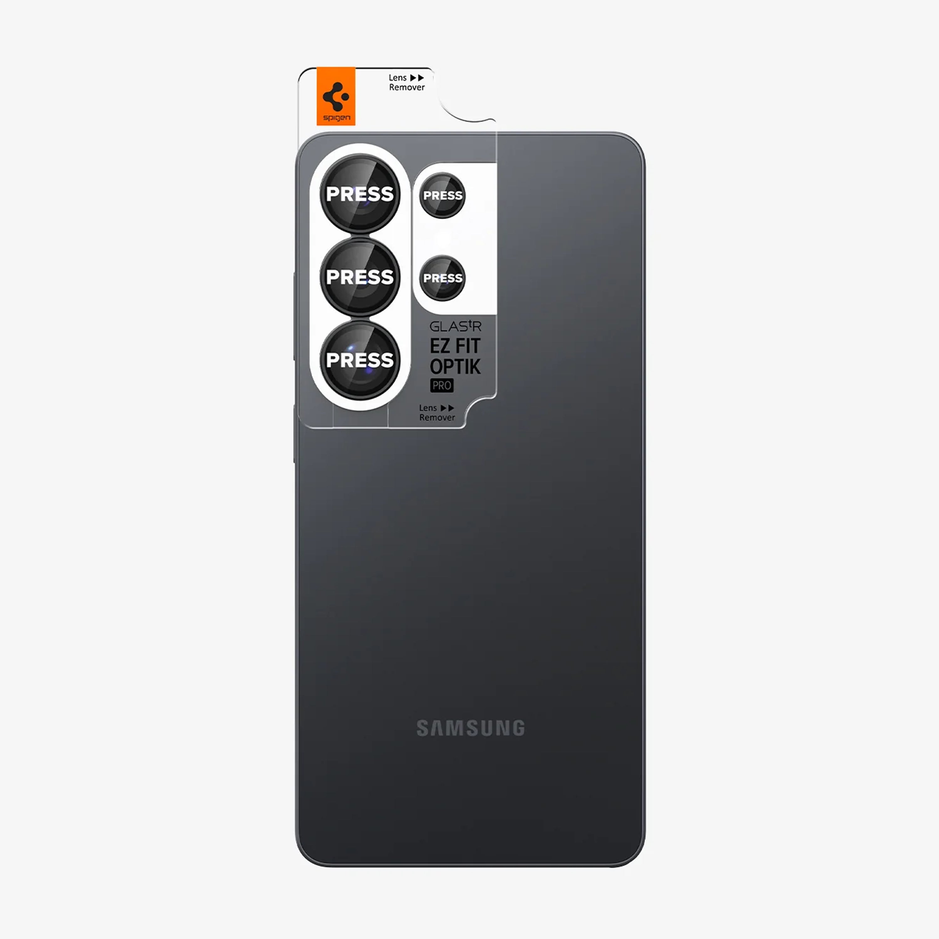 Protector de Cámara Spigen Optik Pro EZ Fit (2 UND.) - Galaxy S26 Ultra