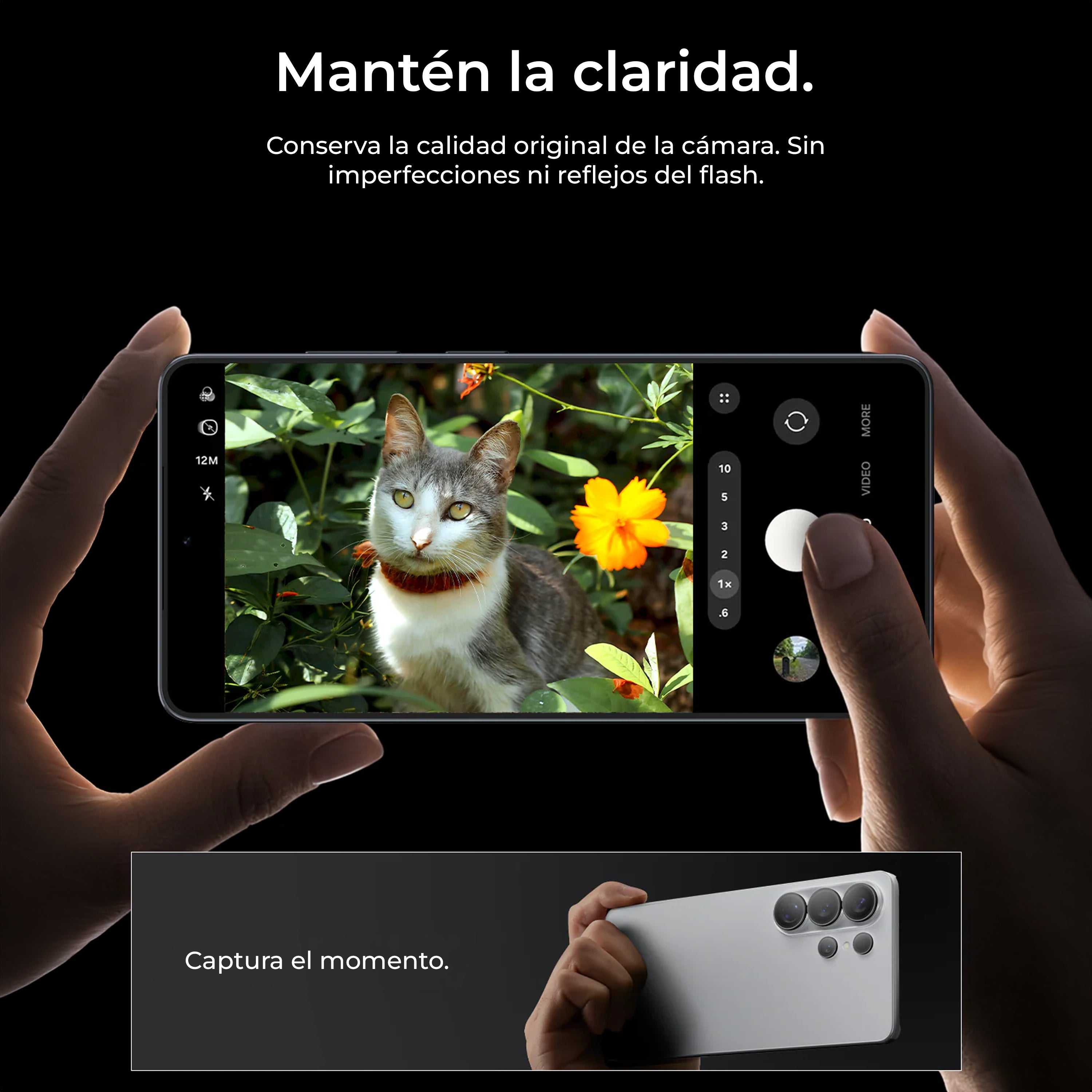 Protector de Cámara Spigen Optik Pro EZ Fit (2 UND.) - Galaxy S26 Ultra