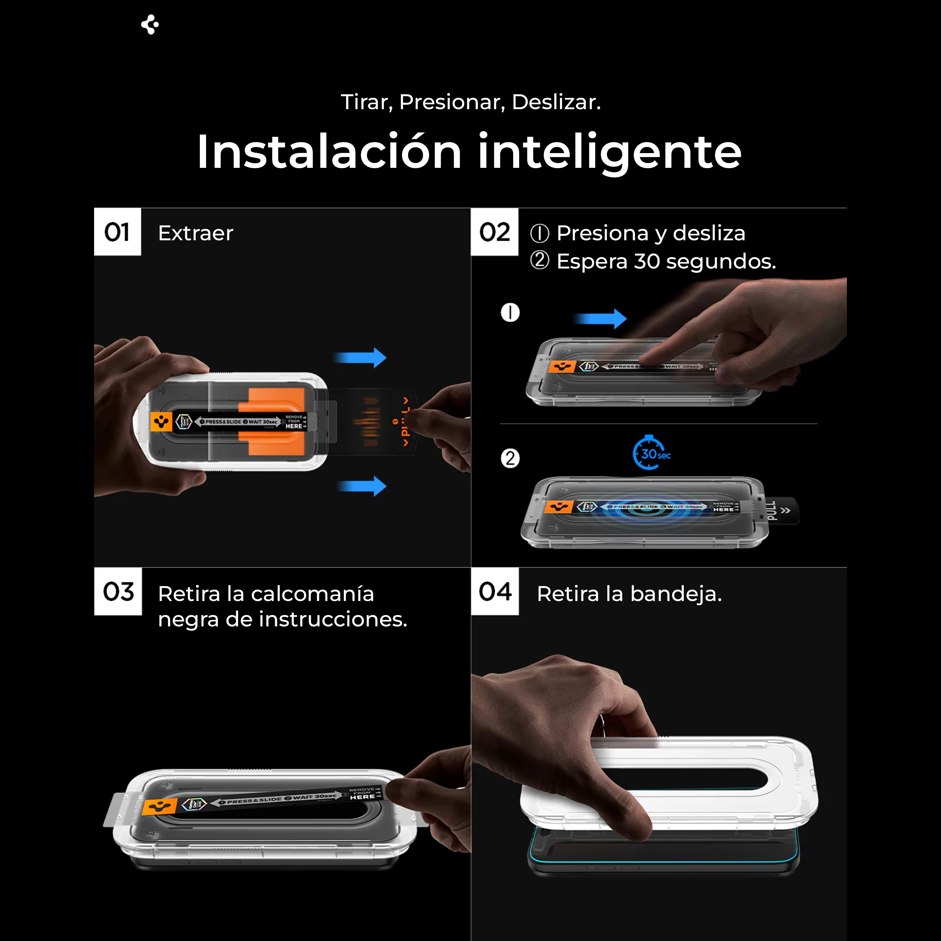 Protector de Pantalla Spigen GLAS.tR EZ Fit (1 UND.) - Galaxy S26 Ultra