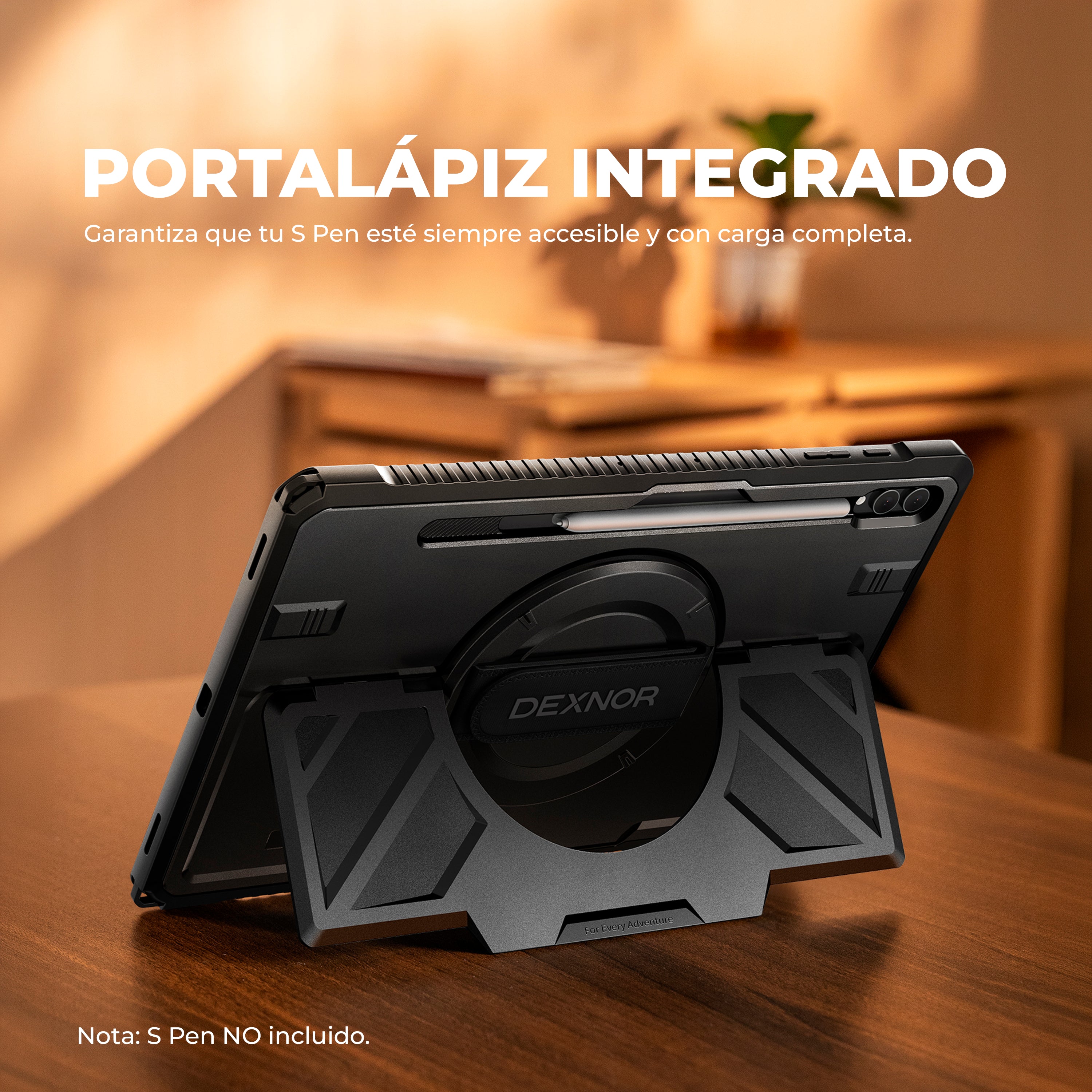 Case Dexnor Armor 360° - Galaxy Tab S10 Ultra (con Mica)